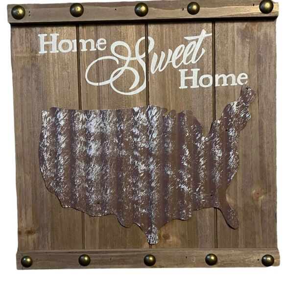 Home Sweet Home Sign  - Picture 2 of 2